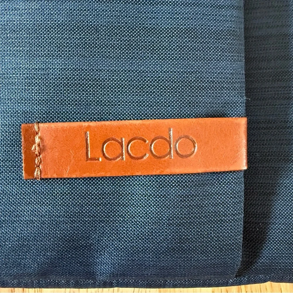 Lacdo padded laptop sleeve case‎ 13-14” Navy Blue